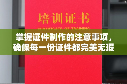 北川掌握证件制作的注意事项，确保每一份证件都完美无瑕