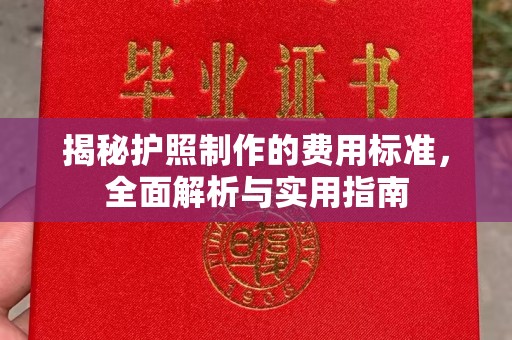 北川揭秘护照制作的费用标准，全面解析与实用指南